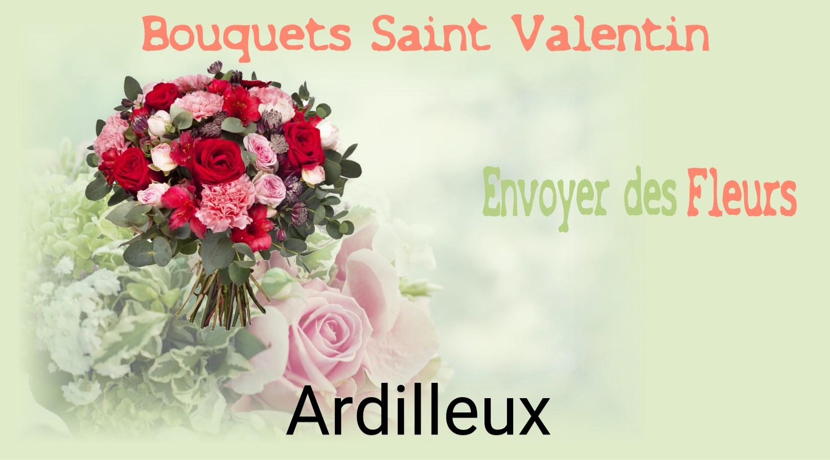 Roses de Saint-Valentin livrées à Ardilleux